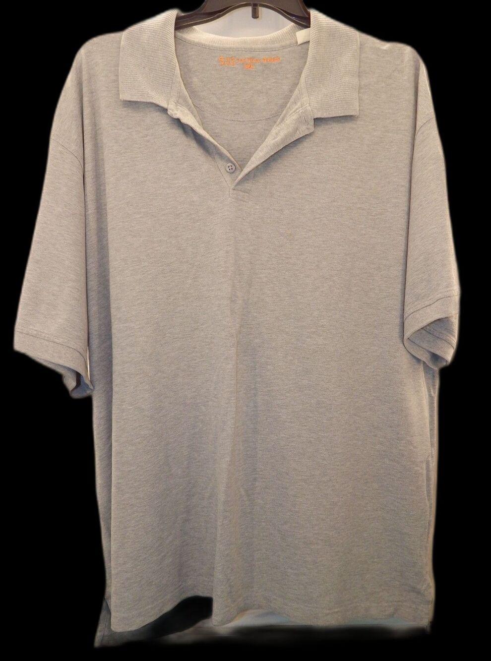 Men's 511 Tactical Polo Style Shirt 3XL Pocket on Sleeve Gray Pre-Owned VG Cond